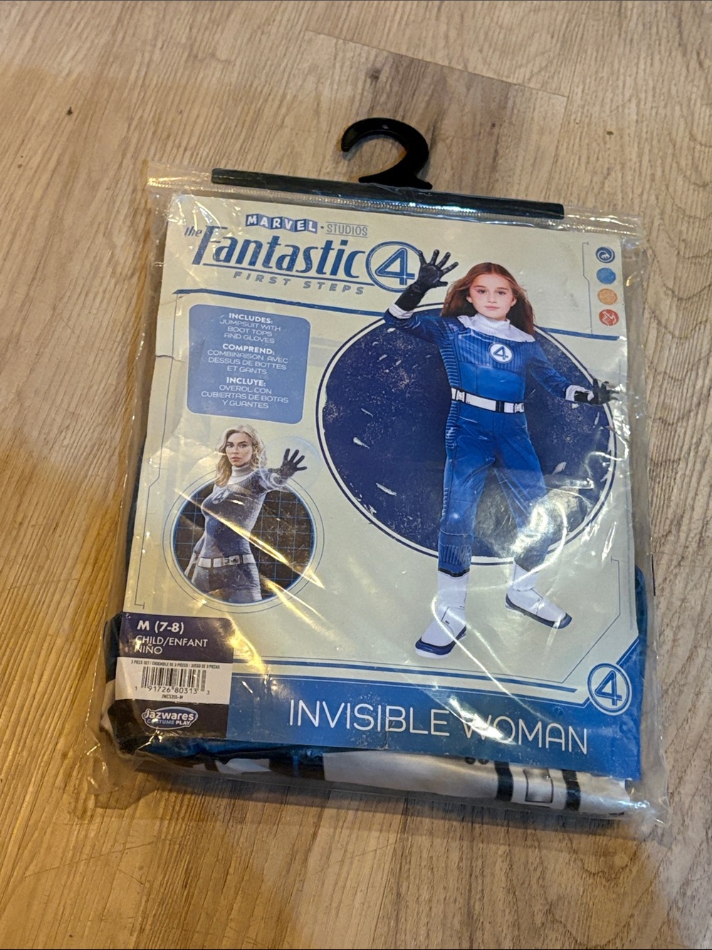 Marvel Fantastic Four Invisible Woman Kids Costume - Blue (Child)